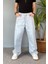 Buz Mavisi Baggy Kot Pantolon 1