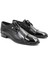 7058 Klasik Erkek Ayakkabı Rugan Siyah 2