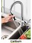 Premium 720 Derece Dönebilen Kaliteli Şık Lavabo Mutfak Banyo 3 Fonksiyonlu Metalik Musluk Başlığı 5