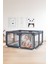 Playard Güvenli Bebek Ve Çocuk Oyun Alanı Oyun Parkı 120X120 Oyun Matı Topları Yatak 3