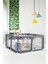 Playard Güvenli Bebek Ve Çocuk Oyun Alanı Oyun Parkı 120X120 Oyun Matı Topları Yatak 6