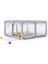 Playard Güvenli Bebek ve Çocuk Oyun Alanı Oyun Parkı 120X120 Oyun Matı Topları ve Yataklı 5