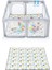 Playard Güvenli Bebek ve Çocuk Oyun Alanı Oyun Parkı 120X120 Oyun Matı Topları ve Yataklı 7