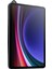 Samsung Galaxy Tab A9+ Kılıf El Tutma Çubuğu Pc+Silikon Tablet Kılıfı-Siyah+Turuncu (Yurt Dışından) 2