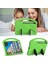 Samsung Galaxy Tab S10 Ultra Kılıf Eva Tablet Kapak Saplı Kickstand Çocuk Dostu-Yeşil 3