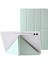 Samsung Galaxy Tab S10+ Kılıf Pu Deri Origami Standı Şeffaf Tablet Kılıfı-Matcha Yeşili 1