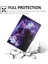 Samsung Galaxy Tab S10 Ultra/galaxy Tab S9 Ultra/galaxy Tab S8 Ultra Kılıf Dux Ducıs Magi Serisi Çıkarılabilir Origami Stand Deri+Pc+Tpu Şeffaf Arka Kapak-Gri 5