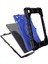 Samsung Galaxy Tab A7 Lite 8.7 Inç T225/T220 Kılıf Silikon+Pc Kickstand Tablet Kılıfı, Kullanışlı Askı, Omuz Askısı-Siyah/gül (Yurt Dışından) 5