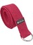 Kırmızı Yoga Kemeri, Doğal Pamuk 184 Cm,yoga ve Pilates Için Ideal, Red Cotton Yoga Strap 1