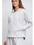 Kapüşonlu Fermuarlı Teknik Sweatshirt 2
