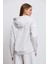Kapüşonlu Fermuarlı Teknik Sweatshirt 3
