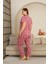 Büyük Beden Pamuk Düğmeli Kadın Pijama Takımı – Rahat ve Şık Gömlek Pijama Tasarımı 4