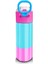 Kids Renkli Çizgili Desenli Pipetli ve Direkt Içim Çelik Termos 500 ml 31987 3