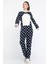 Kadın Kapüşonlu Polar Pijama Tulum 2