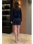 Kadın Crop Top Ceket Etek İkili Takım P-00014142 4