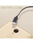 USB Type C USB 3.1 Geri Çekilebilir Kablo Şarj Cihazı Şarj Type-C Usb-C Kablosu Siyah (Yurt Dışından) 5