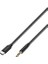 To 3.5 mm Siyah Aux Kablo Type-C 1