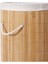DecoHandy Yuvarlak Bambu Kirli Sepeti 3