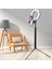 2ın1 6inç Tripod Standl Bluetooth Kumanda -Video Selfie Stüdyo Makyaj IŞIĞI-160CM 4
