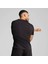 Erkek Puma M Tad Ess Poly Texture Tee Siyah Erkek T-Shirt 2