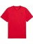 Erkek Puma M Tad Ess Poly Texture Tee Kırmızı Erkek T-Shirt 2