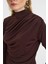 20059 Büzgü Detay Sandy Bluz Acı Kahve 4