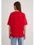 Mavi Logo Baskılı Kırmızı Tişört 1611592-82054 4