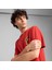Erkek Puma Wardrobe Ess Graphic Tee Kırmızı Erkek T-Shirt 3