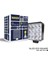 9V-48V ÇALIŞMA LAMBASI KARE (16 LEDLİ) (108*108*40 MM) 1