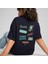 Kadın Lacivert Puma Wardrobe Ess Graphic Tee Lacivert Kadın T-Shirt 2