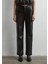Suni Deri Siyah Pantolon 1010979-900 4