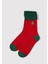 Yılbaşı Temalı Kırmızı Bot Çorabı 1912192-29579 1