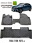 Newdeco Togg T10X 2023 ve Sonrasi Için 5,5d Carbon Style Havuzlu Paspas - Tpe Malzeme 2