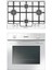 HON100W Beyaz Ankastre Fırın + Ec-Sü 7340 WE70 Ng Beyaz 70 cm Set Üstü Emaye Ocak 1