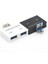 USB Hub Adaptörü Dönüştürücü Erkek Ikiz Şarj Cihazı Çift 2 Port Pc Bilgisayar Aksesuarları Için USB 2.0 Splitter Hub 2 Port, A (Yurt Dışından) 5