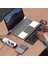 Çok Işlevli Rgb USB 3.0 Hub 5gbps Hızlı Iletim Ayırıcı Bc 1.2 Şarj Protokolü Bilgisayar Genişletme Yuvası (Yurt Dışından) 1
