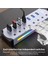 Çok Işlevli Rgb USB 3.0 Hub 5gbps Hızlı Iletim Ayırıcı Bc 1.2 Şarj Protokolü Bilgisayar Genişletme Yuvası (Yurt Dışından) 5