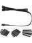 Pin 3 Sata Sabit Disk HDD Güç Kablosu Yalnızca Cooler Master V550 V650 V750 V850 V1000 V1000 Modüler Güç Kaynağı Için (Yurt Dışından) 5