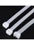 3.6X200 mm Plastik Kelepçe Cırt Kelepçe Beyaz ZMK-1601 3
