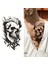 Geçici Kuru Kafa Figürlü Dövme Tattoo 1