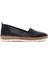 Kadın Siyah Deri Comfort Loafer 25SFD500518 1