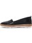 Kadın Siyah Deri Comfort Loafer 25SFD500518 2