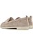 Kadın Bej Süet Deri Loafer 25SFD510410 5