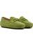 Kadın Yeşil Süet Deri Loafer 25SFD290310 3