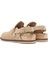 Kadın Camel Arkadan Bağlamalı Süet Deri Sandalet 25SFD153410 5