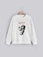 Queen Progresif Metal Grubu Baskılı Bisiklet Yaka Kapşonsuz Normal Kalıp Beyaz Sweatshirt 1