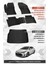 Toyota Corolla Sedan 2019-2025 Uyumlu 4.5D Premium Havuzlu Oto Paspas ve LİNER Marka 3D Bagaj Havuzu Seti - Corolla 1