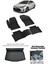 Toyota Corolla Sedan 2019-2025 Uyumlu 4.5D Premium Havuzlu Oto Paspas ve LİNER Marka 3D Bagaj Havuzu Seti - Corolla 2