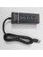 USB 3.0 Hub, 4 Port USB 3.0 Adaptörü, Veri Hub Genişletici Dizüstü Bilgisayar Yerleştirme Istasyonu Çok Işlevli Tek Çekmeli Dört Hub (Yurt Dışından) 4