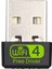 USB Wifi Adaptörü, 150MBPS Tek Bantlı 2.4g Kablosuz Adaptör, Dizüstü/masaüstü/pc Için Mini Kablosuz Ağ Kartı Wifi Dongle, Windows 10/8/8.1 Desteği (Yurt Dışından) 1